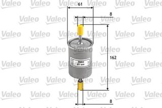 VALEO ΦΙΛ ΒΕΝΖΙΝΗΣ VALEO 587008