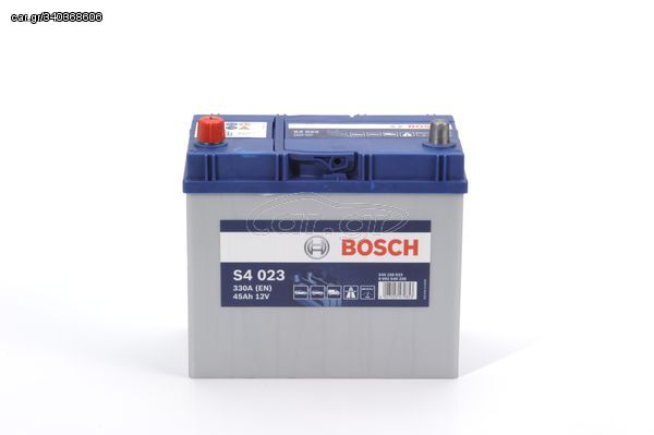 BOSCH ΜΠΑΤΑΡΙΑ S4 BLUE LINE (45Ah/330A) ΑΡΙΣΤ BOSCH 0092S40230