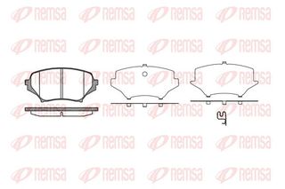 REMSA ΔΙΣΚΟΦΡΕΝΑ MAZDA MAZDA MX-5 III 1.8i/2.0i 05 REMSA 1189 01
