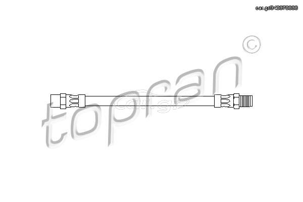 TOP RAN ΜΑΡΚΟΥΤΣΙ ΦΡ.ΠΙΣΩ BMW 01726 TOPRAN 500204