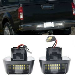 Carro Led Πλαφονιέρα πίσω πινακίδας για Nissan Navara 2005-2016 Ζευγάρι 2 Τεμάχια