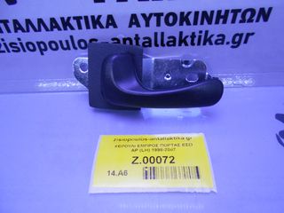 ΧΕΡΟΥΛΙ ΠΟΡΤΑΣ ΕΜΠΡΟΣ ΕΣΩ ΜΑΥΡΟ ΑΡ (LH) HYUNDAI H1-H200 1998-2007 (INT 0)
