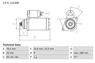 BOSCH ΜΙΖΑ PORSCHE BOSCH 0986012660