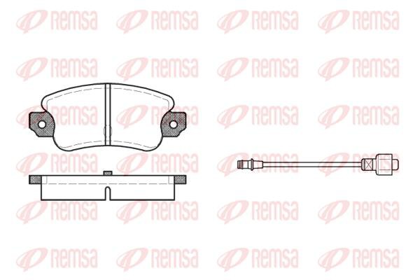 REMSA ΔΙΣΚΟΦΡΕΝΑ SIMCA REMSA 0028.02