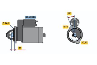 BOSCH BX ΜΙΖΑ VAG BOSCH 0986020850