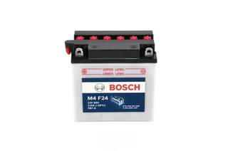 BOSCH ΜΠΑΤΑΡΙΑ ΜΟΤΟ (8Ah/110A) 137x76x134 Μ4 FRESH PACK 12 VOLT PIAGGIO BOSCH 0 092 M4F 240