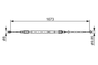 BOSCH ΝΤΙΖΑ ΧΕΙΡΟΦΡΕΝΟΥ BOSCH 1 987 477 947