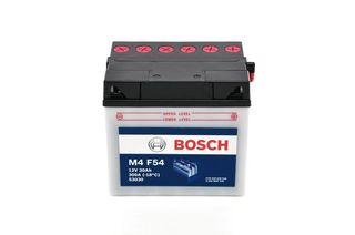 BOSCH ΜΠΑΤΑΡΙΑ ΜΟΤΟ (30Ah/180A) 186x130x171 Μ4 FRESH PACK 12 VOLT BOSCH 0 092 M4F 540