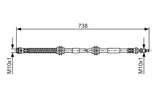 BOSCH ΜΑΡΚΟΥΤΣΙ ΦΡΕΝΩΝ VAG BOSCH 1 987 481 370