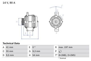 BOSCH BX ΔΥΝΑΜΟ FIAT BOSCH 0 986 048 771