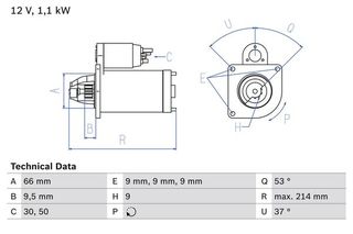 BOSCH BX ΜΙΖΑ ALFA ROMEO BOSCH 0 986 017 770