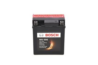 BOSCH ΜΠΑΤΑΡΙΑ ΜΟΤΟ (6Ah/100A) 114x71x131 M6 AGM HONDA BOSCH 0 092 M60 060
