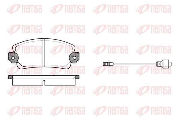 REMSA ΔΙΣΚΟΦΡΕΝΑ SIMCA REMSA 0025.12