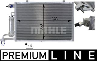 MAHLE-BEHR ΨΥΓΕΙΟ A/C MAHLE AC 8 000P