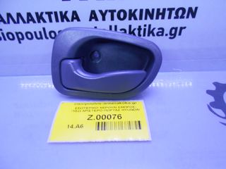 ΕΣΩΤΕΡΙΚΟ ΧΕΡΟΥΛΙ ΕΜΠΡΟΣ-ΠΙΣΩ ΑΡΙΣΤΕΡΗΣ ΠΟΡΤΑΣ HYUNDAI ACCENT 1994-1999 (INT 2)