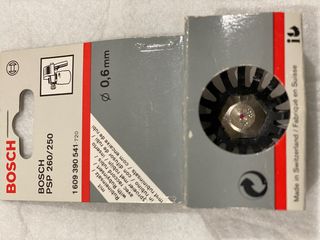 BOSCH 1609390541 ακροφύσιο 0,6mm για PSP 260/250