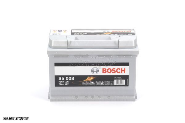 BOSCH ΜΠΑΤΑΡΙΑ S5 BLACK LINE (77Ah/780A) ΔΕΞ. 278x175x190 BOSCH 0 092 S50 080