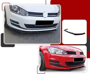 Lip spoiler μαύρο πλαστικό γυαλιστερό - Vw Golf 7 