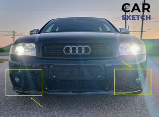 Audi A4 B6 USP - S LΙΝΕ Κεντρική Γρύλλιες προφυλακτηρα *ΔΙΑΒΑΣΤΕ ΠΕΡΙΓΡΑΦΗ*-thumb-10