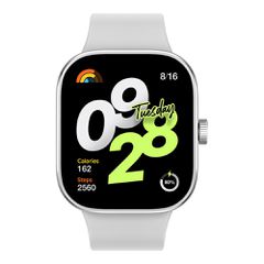 Xiaomi Redmi Watch 4 Aluminium 48mm Αδιάβροχο με Παλμογράφο - Silver Gray