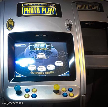 Photoplay touch + arcade cabinet dual boot μοναδικό στον κόσμο