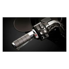 KOSO, Titan-X heated grip set. Chrome