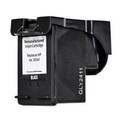 Superbulk ink for HP 305XL 3YM62AE reg SPB-305XLB, 18 ml, black