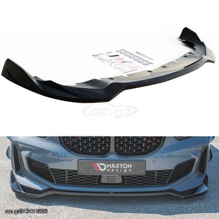 Μπροστινό Spoiler Για Bmw 1 F40 2019+ 135M & M-Packet Γυαλιστερό Μαύρο Maxton Design 1 Τεμάχιο