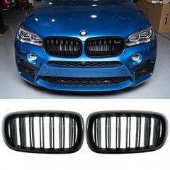 ΚΑΡΔΙΕΣ Grills BMW X5 F15 X6 F16 2013-2018 M Sport Design Piano Black 