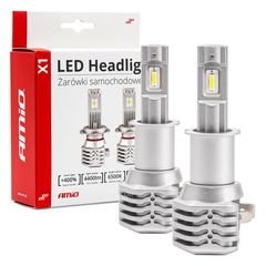 ΛΑΜΠΕΣ LED H3 10-16V 40W 6.500K 4400lm  (ΨΥΚΤΡΑ) X1 AMIO - 2ΤΕΜ.