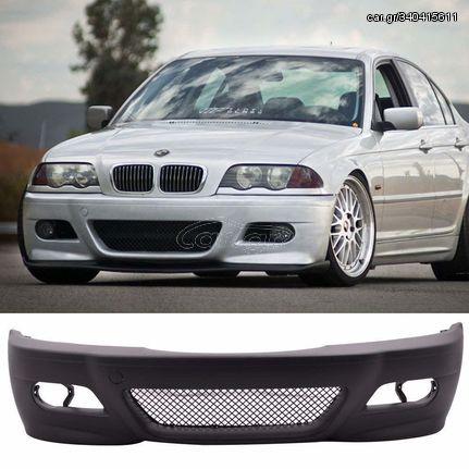 Carro Μπροστινός Προφυλακτήρας Για Bmw 3 E46 98-05 M3 Look Coupe / Carbrio / Sedan / Touring Με Έξτρα Βάσεις