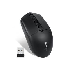 Ποντίκι Mixie R520S, ασύρματο, Silent, USB, 4D, Μαυρο