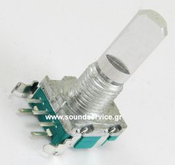 ENCODER ΣΑΣΙ ΜΕ PUSH 20 ΣΗΜΕΙΩΝ ΑΞΟΝΑΣ FLAT D 12mm