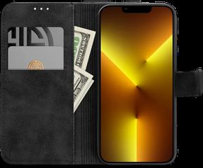 Smart Velvet case for iPhone 15 Pro Max Black-thumb-2