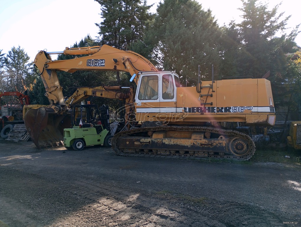 Εκσκαφέας Με Ερπύστριες Liebherr 1986 962 LC