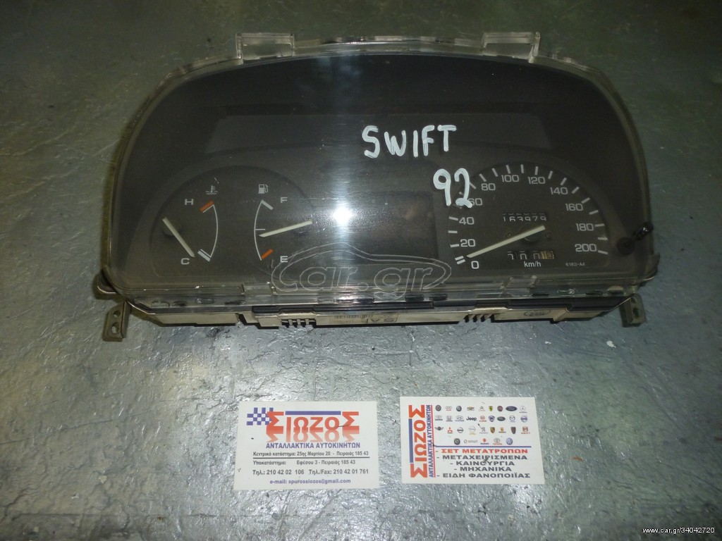 SUZUKI SWIFT 1992 XΩΡΙΣ ΣΤΡΟΦΟΜΕΤΡΟ  KONTEP