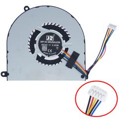 Ανεμιστηράκι Laptop - CPU Cooling Fan για Lenovo ThinkPad E550 20DF E555 20DH E560 20EV 20EW E565 E550C 20E0 00HT551 04X5619 BAZA0707R5H Y003 EG50050S1-C560-S9A AT0TX001VV0 5pin ( Κωδ.81179 )