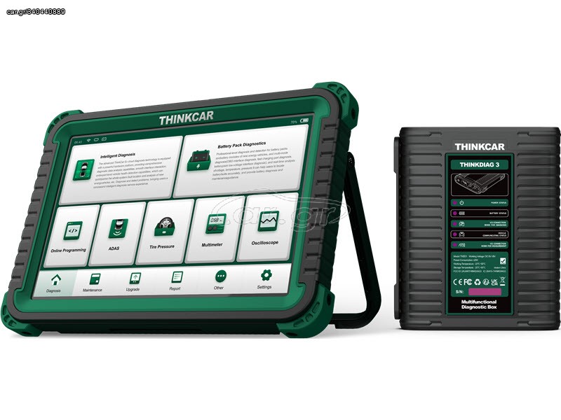 THINKTOOL CE EVD Εξειδικευμένη αυτόνομη διαγνωστική συσκευή αυτοκινήτου, επιπέδου αντιπροσωπείας για Ηλεκτρικά οχήματα