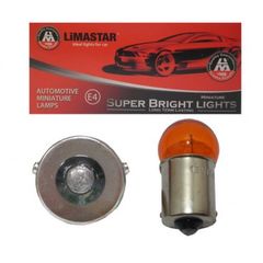 ΛΑΜΠΕΣ 12V LIMASTAR 10W37R BAU15S G18 ΠΟΡΤΟΚΑΛΙ KYMCO/XCITING500 (E13),TARGET125 - 321-08-14490