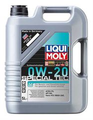 LIQUI MOLY SPECIAL TEC V 0W-20  5L  20632 Λεπτόρρευστο λιπαντικό κινητήρων βασισμένο σε τεχνολογία σύνθεσης. Ο συνδυασμός μη συμβατικών βασικών λιπαντικών και η σύγχρονη τεχνολογία πρόσθετων μειώνει τ