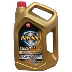 5W-30 TEXACO HAVOLINE PRODS M 4L   Ενα συνθετικό λιπαντικό κινητήρων κορυφαίας απόδοσης, με ελεγχόμενη περιεκτικότητα σε SAPS, ειδικά σχεδιασμένο με πρόσθετα προηγμένης τεχνολογίας ώστε να πληροί τις