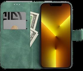 Smart Velvet case for iPhone 13 Pro Max Dark Green-thumb-2