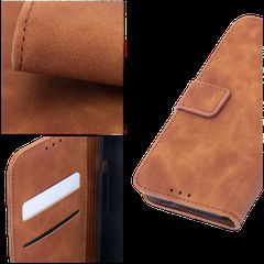 Smart Velvet case for iPhone 14 Pro Brown-thumb-3