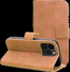 Smart Velvet case for iPhone 14 Pro Brown