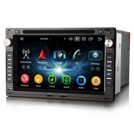 6700092200 - STORM Car multimedia 7" Android 13.0 OS - 8ore - 4GBRAM - 64GB ROM για VW,SKODA,SEAT