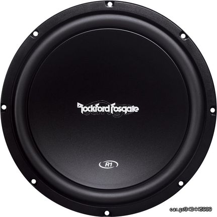 Subwoofer Αυτοκινήτου Rockford Fosgate 12" Prime R1 300W Peak 150W Rms 4Ω 1 Τεμάχιο