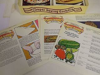 VINTAGE ΚΑΡΤΕΣ ΣΥΝΤΑΓΩΝ ALISON BURTS COOKERY CARDS - YEAR 1974 - 1200 ΤΕΜΑΧΙΑ