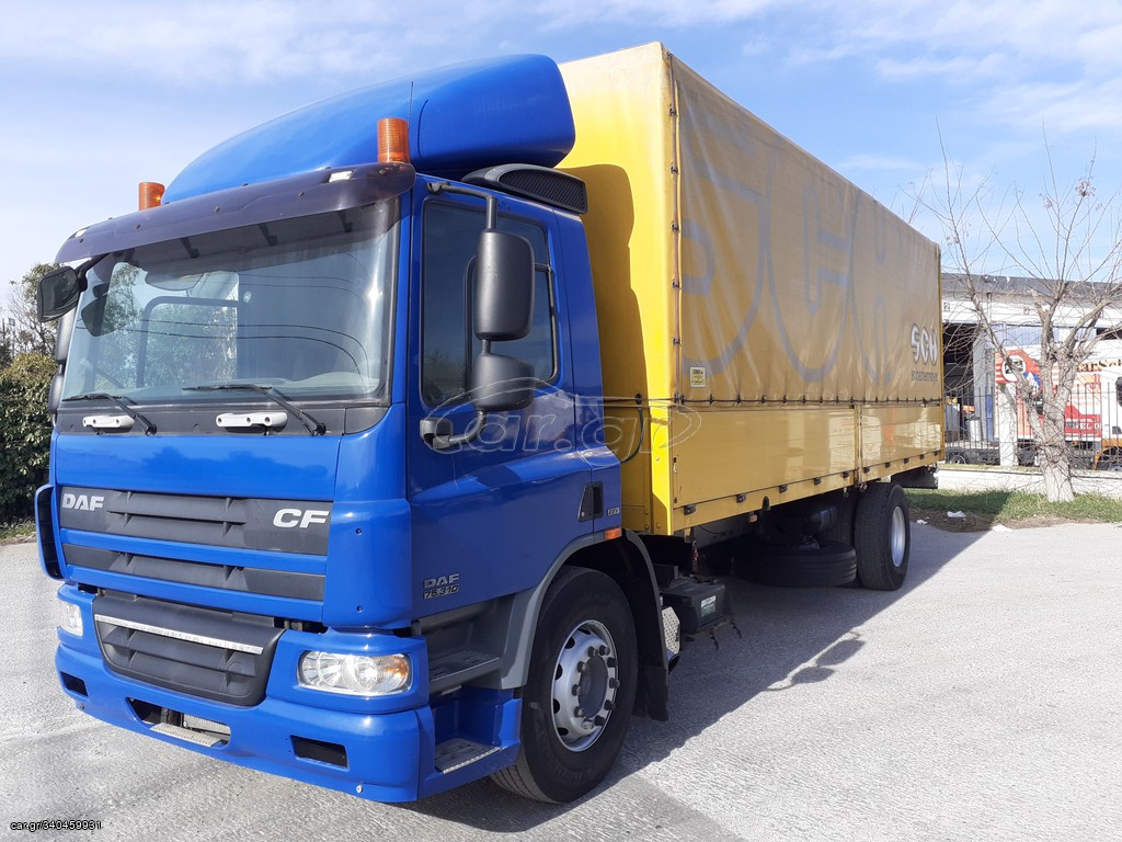 Καρότσα Μουσαμάς DAF 2009 CF 75.310 EURO5