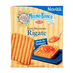 Φρυγανιές Mulino Bianco Barilla Fette Biscottate Rigate 315g