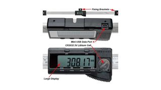 Standard Digital Readout Bar - Horizontal 500 mm Length Οριζόντιο -thumb-1